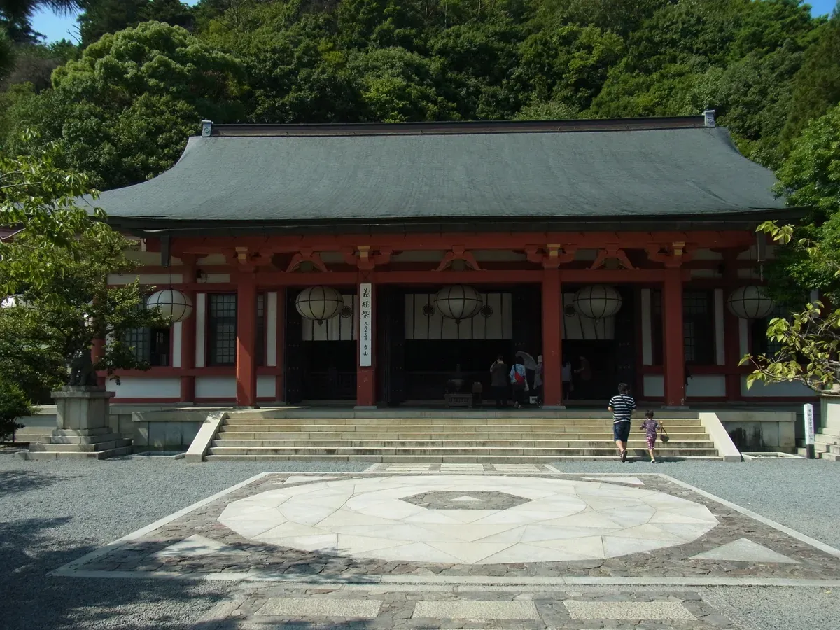 The main hall of Kurama-dera on a day trip from Kyoto by the Eizan Railway